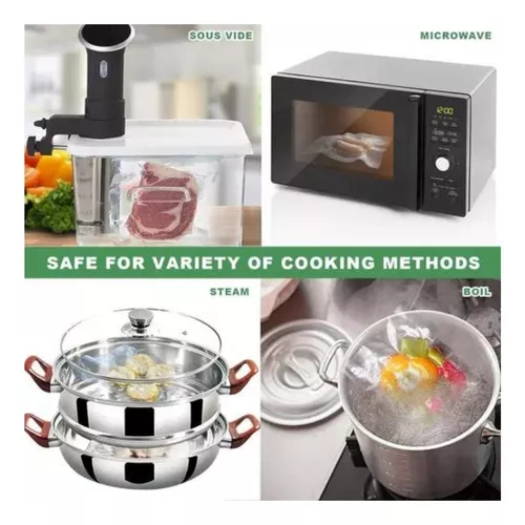 Miniatura 2 de Bolsas Empacadora Al Vacío x50